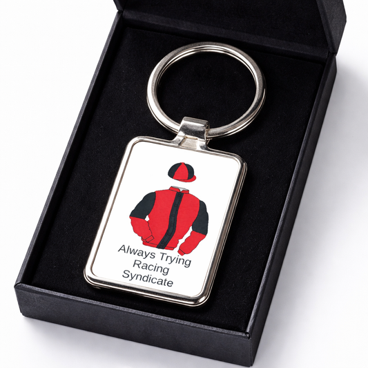 🏇 Syndicate Keyrings – Carry Your Colours Everywhere